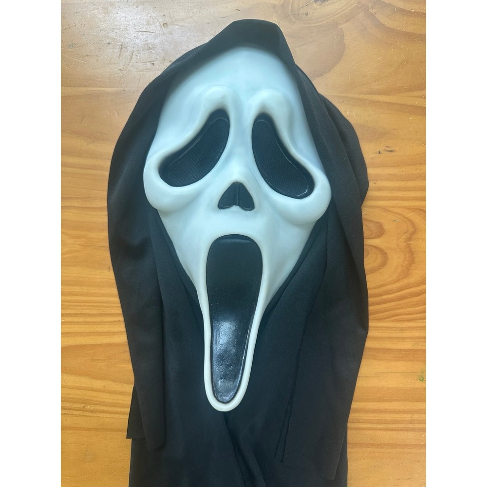 Ghostface Scream Mask Halloween Costume Party Prop Shroud Ghost Face